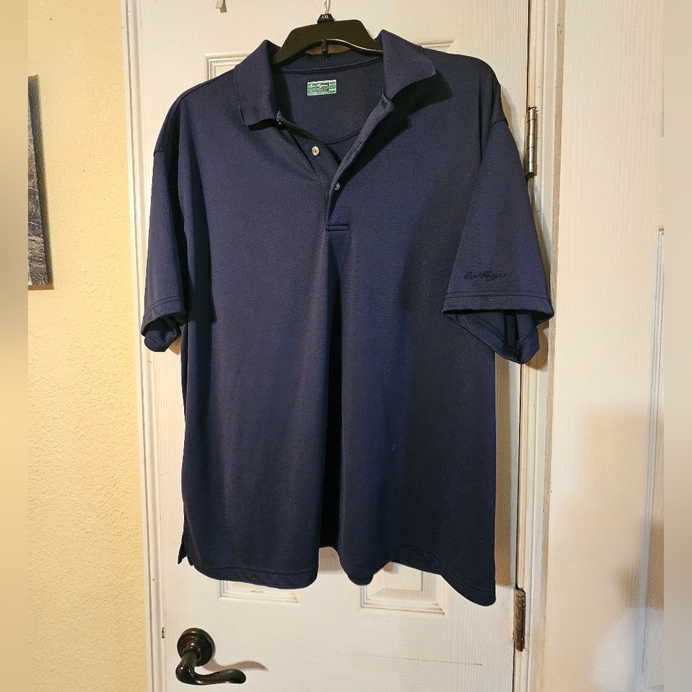 Hogan Navy Polo Shirt for Men, Siz2 2XL 50-52